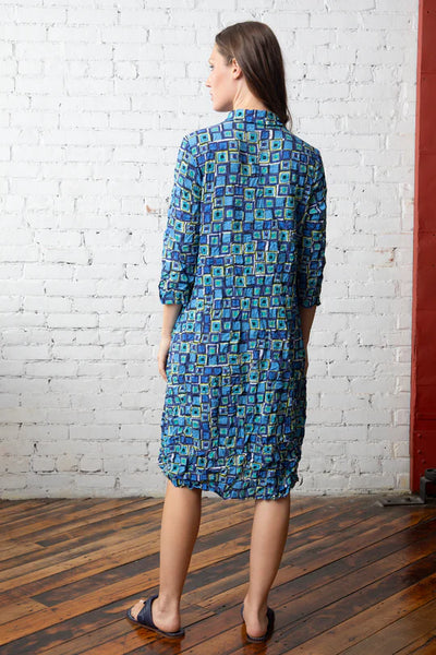 Olivia/Liv, 115570 Snap Front Shirt Dress, Lime