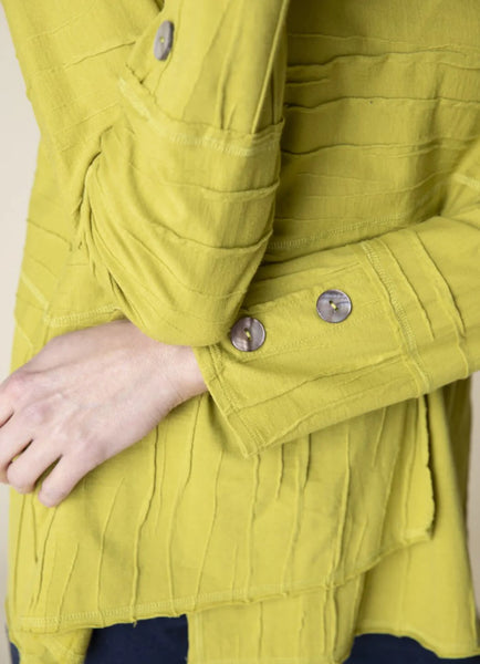 Habitat Fall/Winter Sale, 16531 Overlay Top, Pear 50% Off Regular Price
