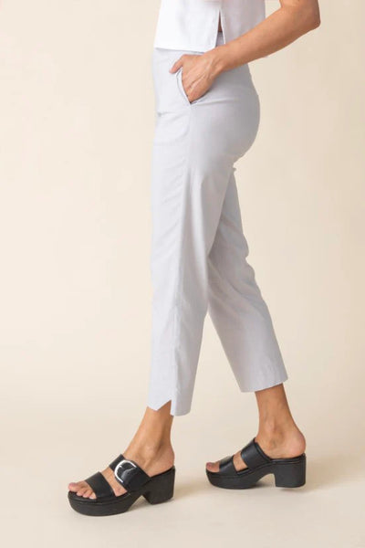 Habitat Spring/Summer, 17962 Easy Crop Pant, Smoke