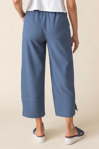 Habitat Spring/Summer, 21372 Relaxed Split Hem Crop Pant, Indigo