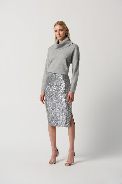 Joseph Ribkoff, 234606 Studded Knit Sweater