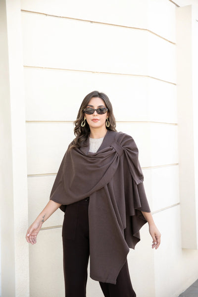 Orange by Fashion Village, Muskoka Cover Up,  Mocha