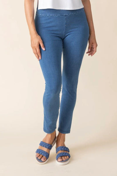 Habitat Spring/Summer, 31566 Easy Pant, Lite Denim