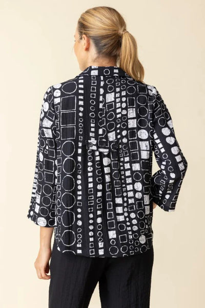 Habitat Spring/Summer, 34149 Back Pleat Jacket, Black