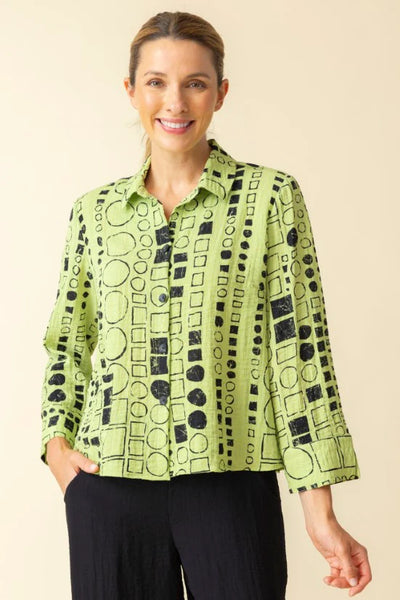Habitat Spring/Summer, 34190 Jill Shirt, Leaf