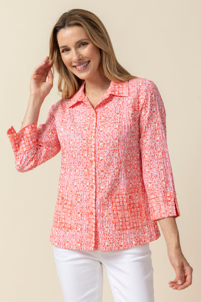 Habitat Spring/Summer, 40528 Shore Jacket, Papaya
