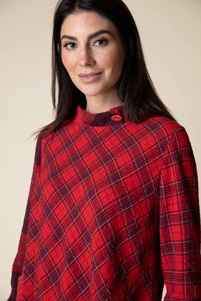 Habitat Fall/Winter Sale, 40795 Asymmetrical Button Cuff, Apple 50% Off Regular Price