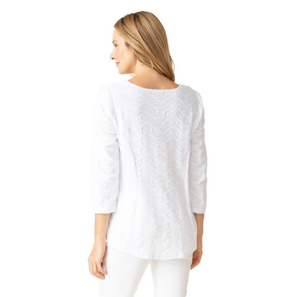 Habitat Spring/Summer, 16318 Built In Pocket Tee, White