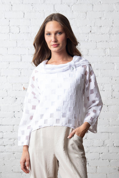 Olivia/Liv, 610101 Outside the Box Top, White