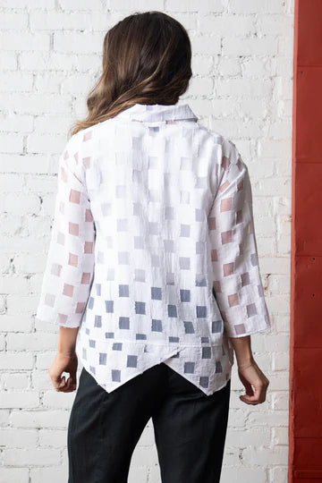 Olivia/Liv, 610102 Box Tunic, White