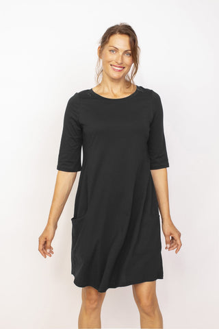 Habitat, 74081 Artist Dress, Black