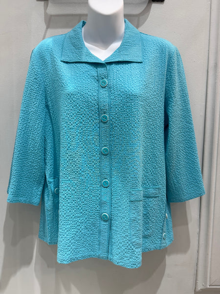 Habitat Spring/Summer, 21341 Relaxed Camp Shirt, Malibu