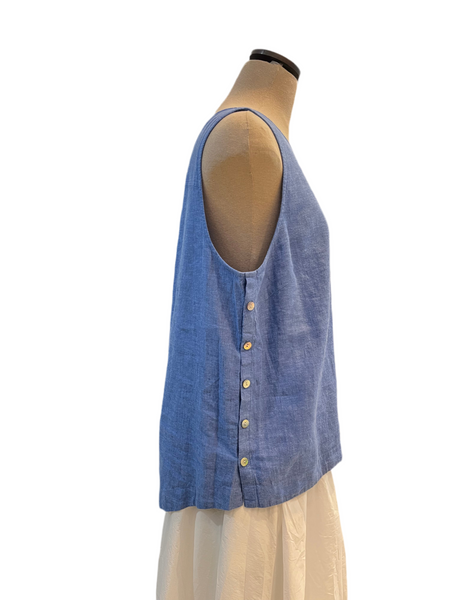 Habitat Sale, 41525 Side Button Tank, Twilight 50% Off Regular Price