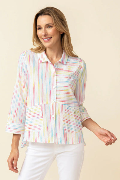 Habitat Spring/Summer, 45518 Ferris Wheel Shirt, Multicolor