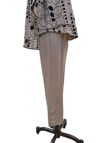 Habitat Spring/Summer, 30670 Ruched Ankle Pant, Oatmeal