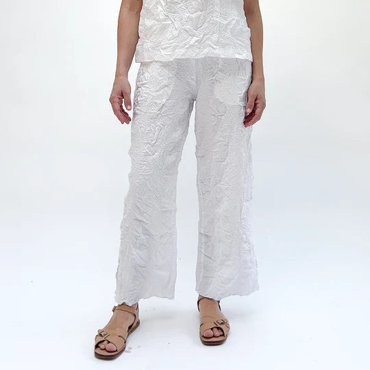 Olivia/Liv, 600284 Cargo Crop Pant, White