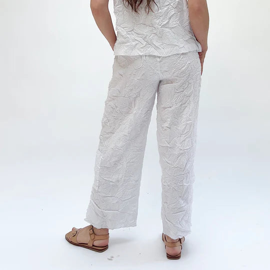 Olivia/Liv, 600284 Cargo Crop Pant, White