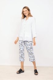 Habitat Sale, 30615 Hidden Pocket Swing Shirt, White 50% Off Regular Price