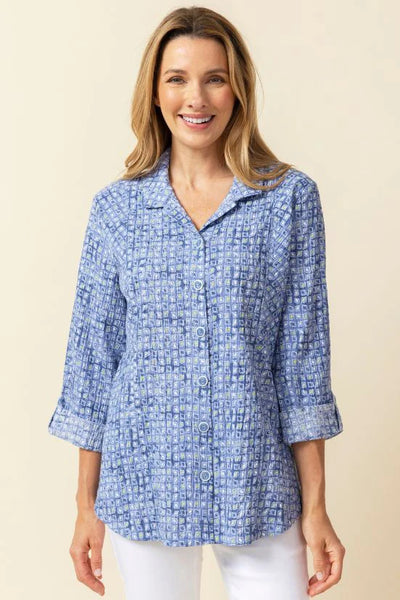 Habitat Spring/Summer, 40520 Boyfriend Tunic, Rain