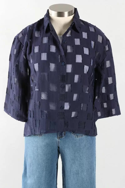 Olivia/Liv, 610102 Box Tunic, Navy