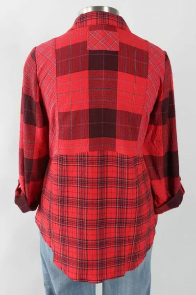 Habitat Fall/Winter Sale, 40743 Boyfriend Tunic, Apple 50% Off Regular Price