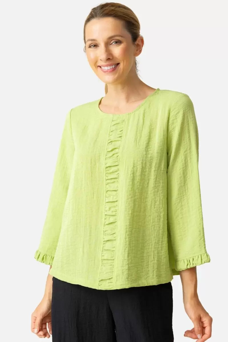 Habitat Spring/Summer, 30629  Cindy Top, Leaf