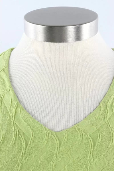 Habitat Spring/Summer, 16315 Elbow Sleeve Tee, Leaf