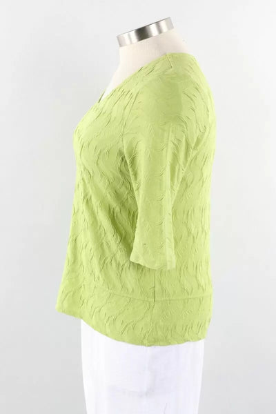 Habitat Spring/Summer, 16315 Elbow Sleeve Tee, Leaf