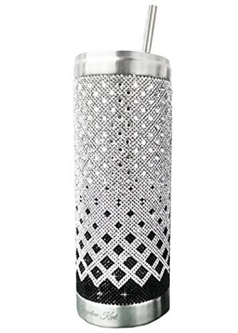 Jacqueline Kent "Royal Ice" JKT102.BK, Crystal Tumbler Lady Kent Black/Silver