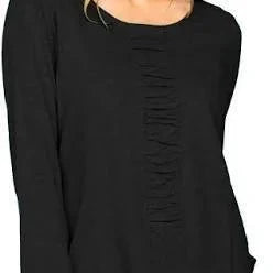 Habitat Spring/Summer, 27516 Ruched Shape Tee, Black