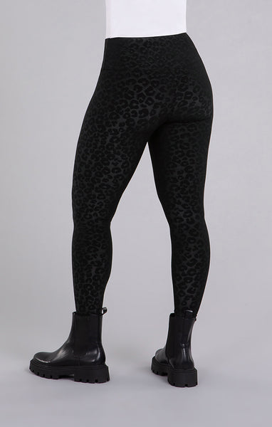 Sympli, 27218EJ Nu Yoke Embossed Legging