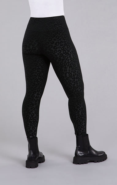 Sympli, 27218EJ Nu Yoke Embossed Legging