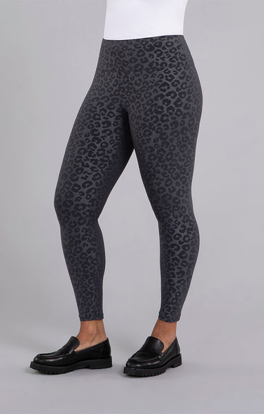 Sympli, 27218EJ Nu Yoke Embossed Legging