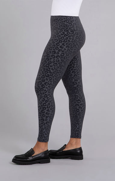 Sympli, 27218EJ Nu Yoke Embossed Legging