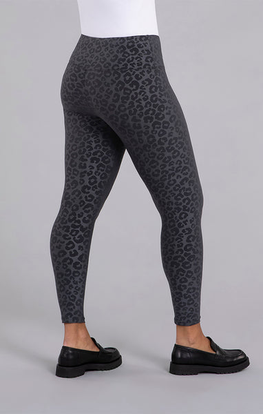 Sympli, 27218EJ Nu Yoke Embossed Legging