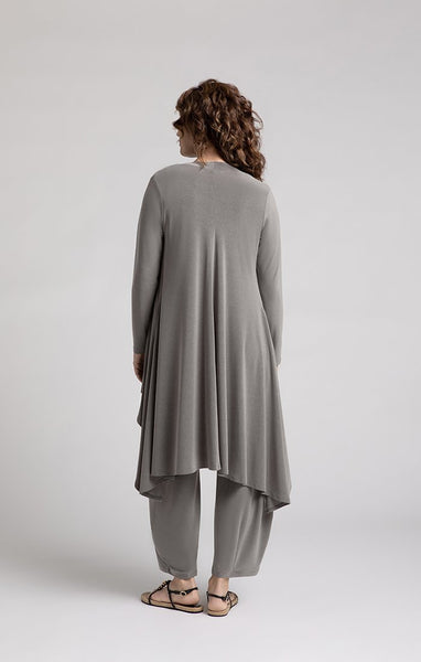 Sympli, 25155 Flutter Duster Cardigan, Melange Sand