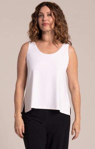Sympli, 21120RS Go To Tank "Short"  Relax, White