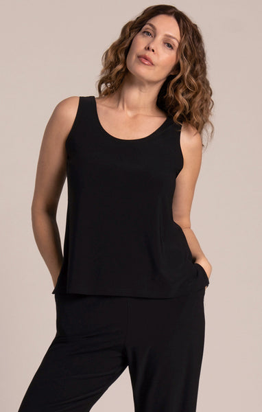Sympli, 21120RS Go To Tank "Short"  Relax, Black