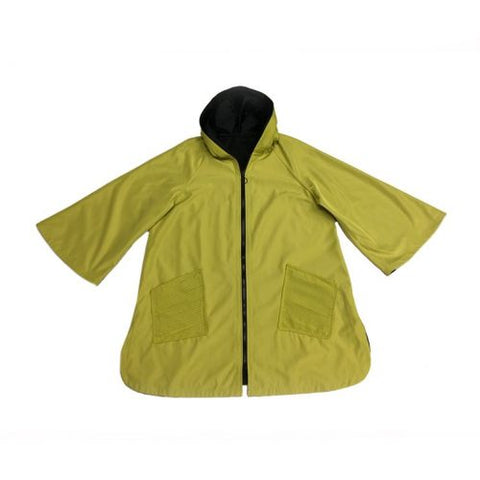 UBU Collection, 20104S Reversible Raincoat, with Front Zipper and Pockets