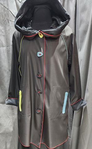 UBU Collection, F1428S Reversible Pocket Raincoat