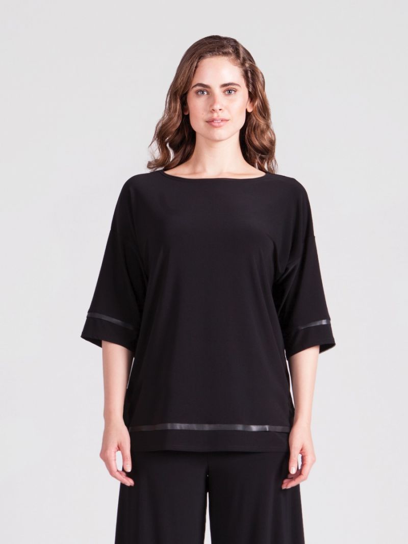 Sympli, 22165 Frame Box Top Pullover