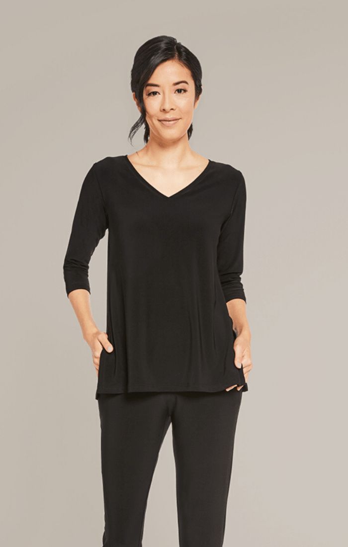 Sympli, 22170-2 Go To V-Neck Relax