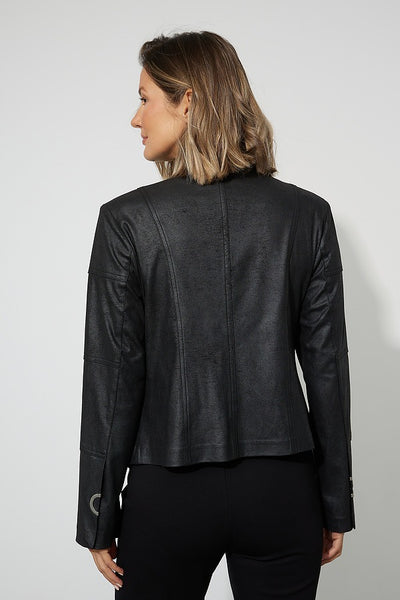 Joseph Ribkoff Sale, 222900 Metallic Suede Jacket