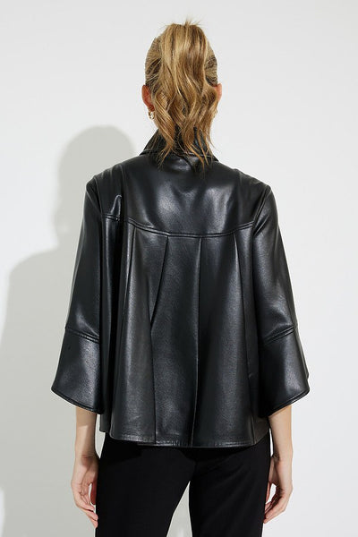 Joseph Ribkoff Sale, 231290 Faux Leather Jacket