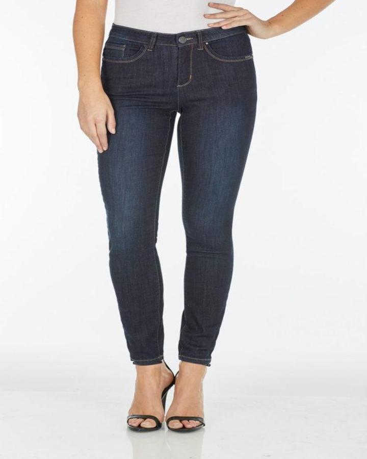 FDJ Jeans, 2762630 Olivia Cool Max Slim Leg Jeans, Twilight