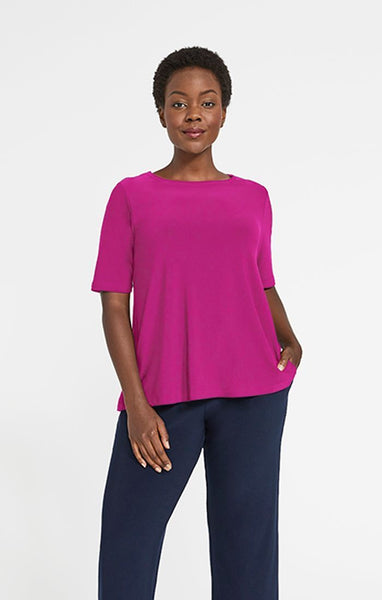 Sympli, 22228-1 Trapeze Top, short sleeves