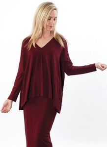 Bryn Walker, 34920 Baxter Shirt, V- Neck Top