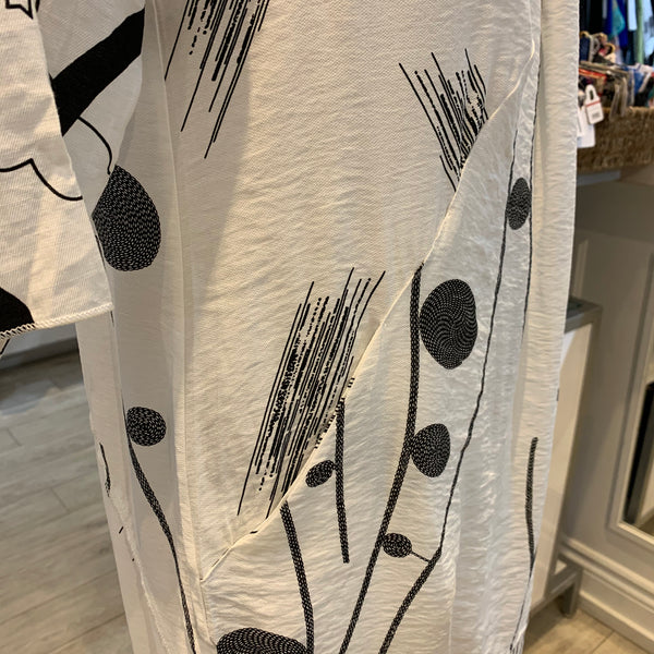 Minkas BB445 Black/White Dress