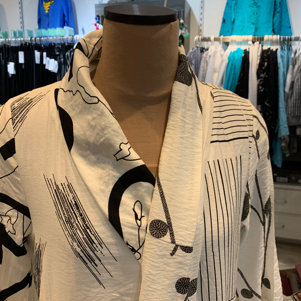 Minkas BB445 Black/White Dress