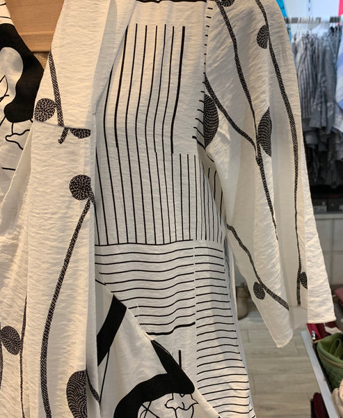 Minkas BB445 Black/White Dress